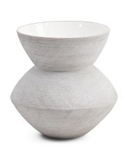 11.5in Angled Ceramic Vase | TJ Maxx