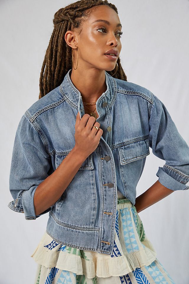 Relaxed Denim Jacket | Anthropologie (US)