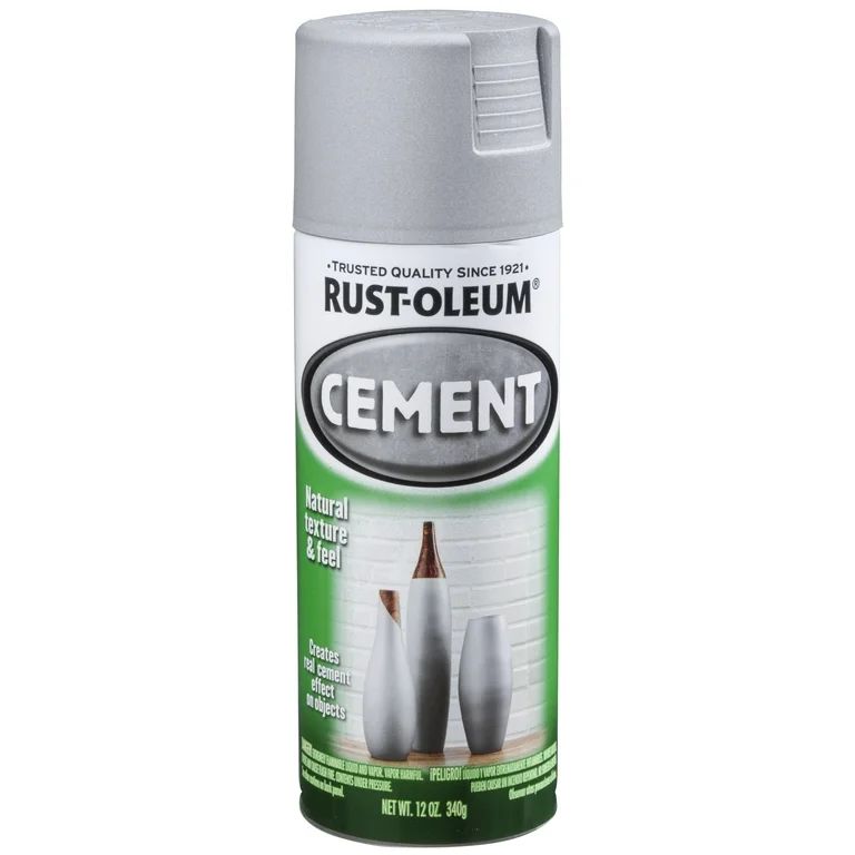 Gray, Rust-Oleum Specialty Flat Cement Paint, 12 oz | Walmart (US)