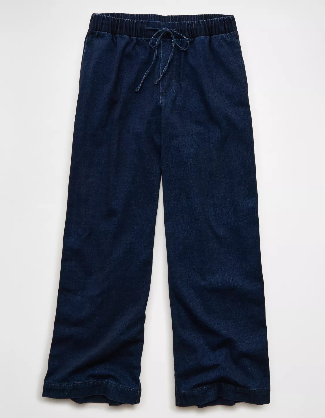 AE Cozy Dreamy Drape Low-Rise Ultra Wide-Leg Jean | American Eagle Outfitters (US & CA)