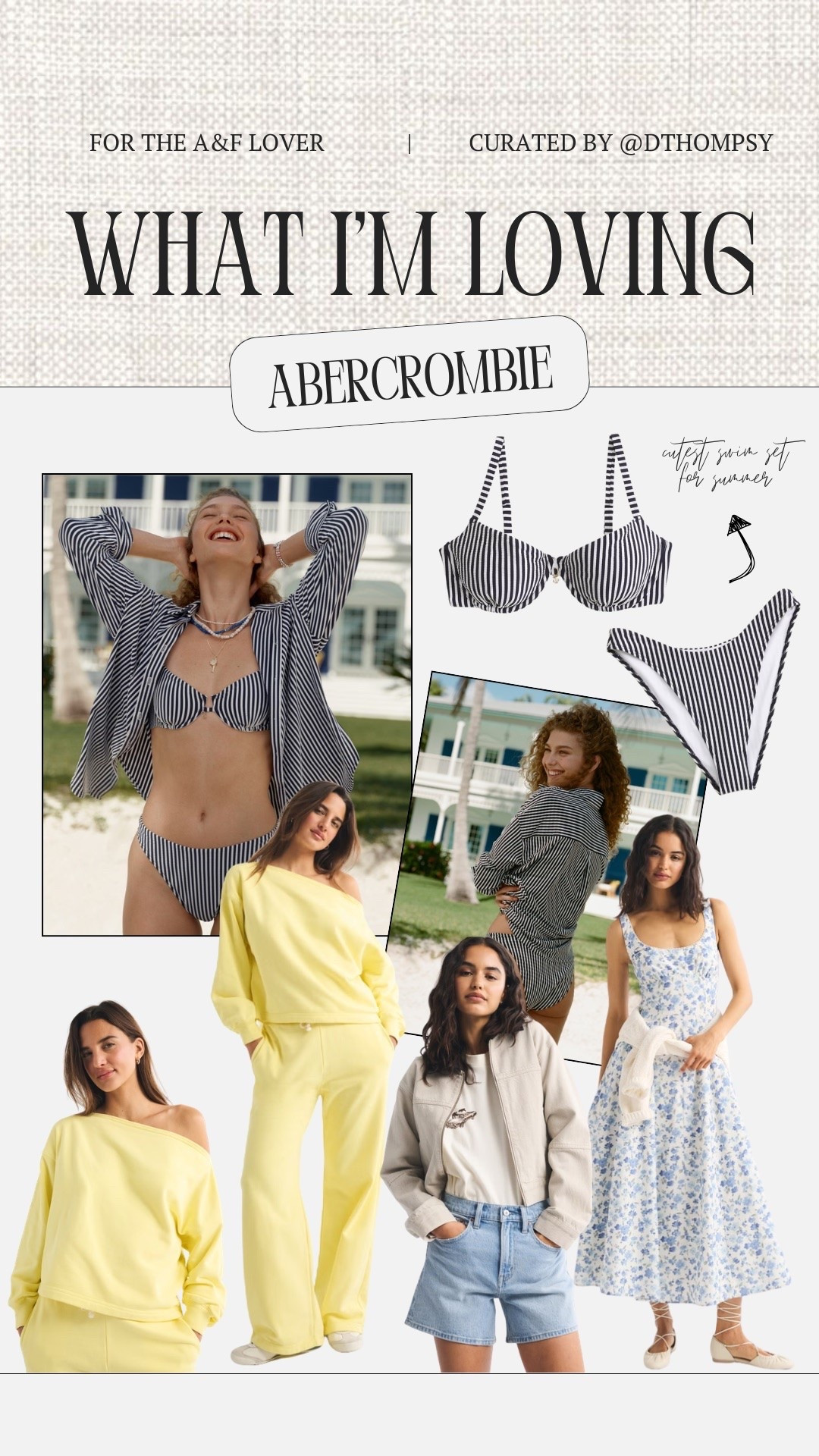 cute summer sale picks from abercrombie (20% -40% off almost everything plus code AFSUMMER for extra 15% off)

#LTKSaleAlert #LTKSeasonal