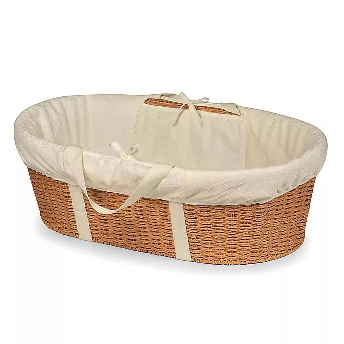 Badger Basket® Wicker-Look Baby Moses Basket | buybuy BABY