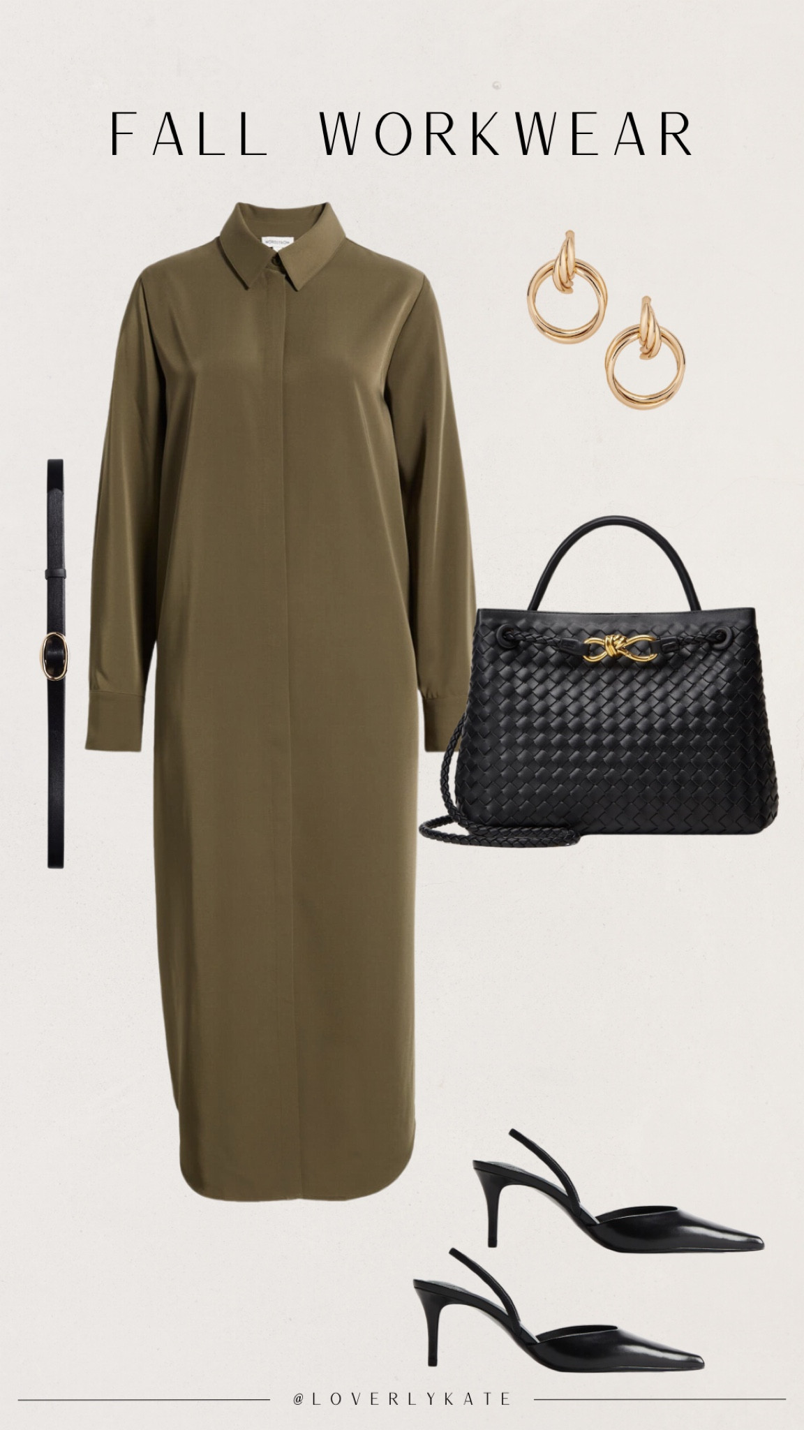 Fall workwear styled look