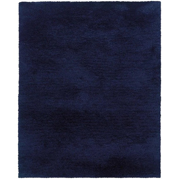 Indoor Blue Shag Area Rug | Bed Bath & Beyond