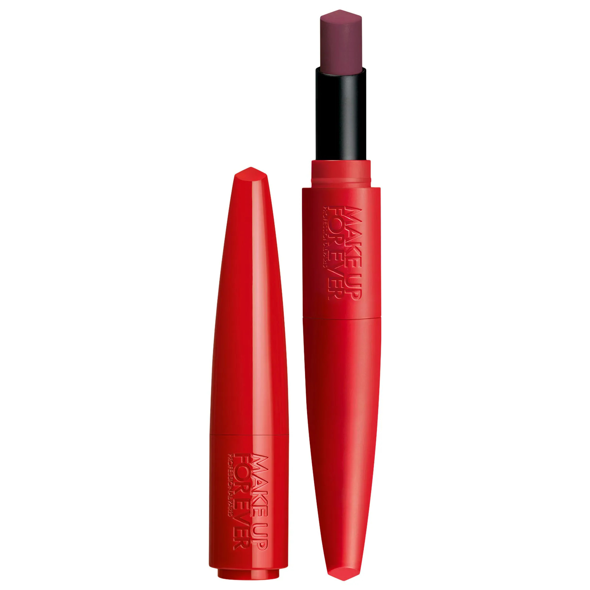 MAKE UP FOR EVER Rouge à lèvres mat satiné Rouge Artist For Ever 276 Bossy Fig 0.08 oz / 2.4 g | Sephora (US)