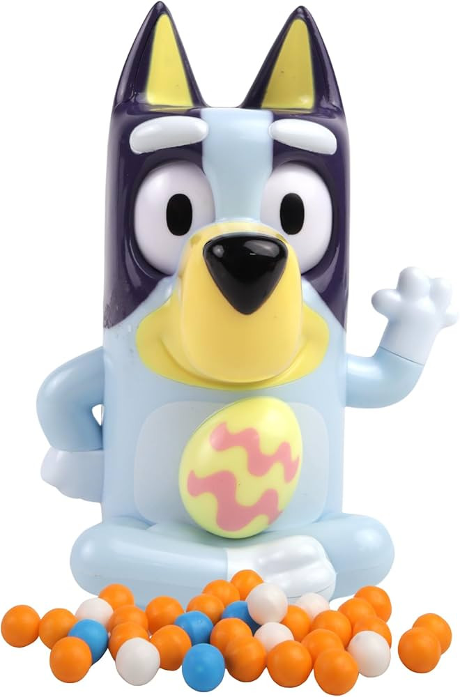 Bluey Candy Dispenser, Face Changing Figurine with Assorted Hard Candies, Easter Basket Stuffer, ... | Amazon (US)