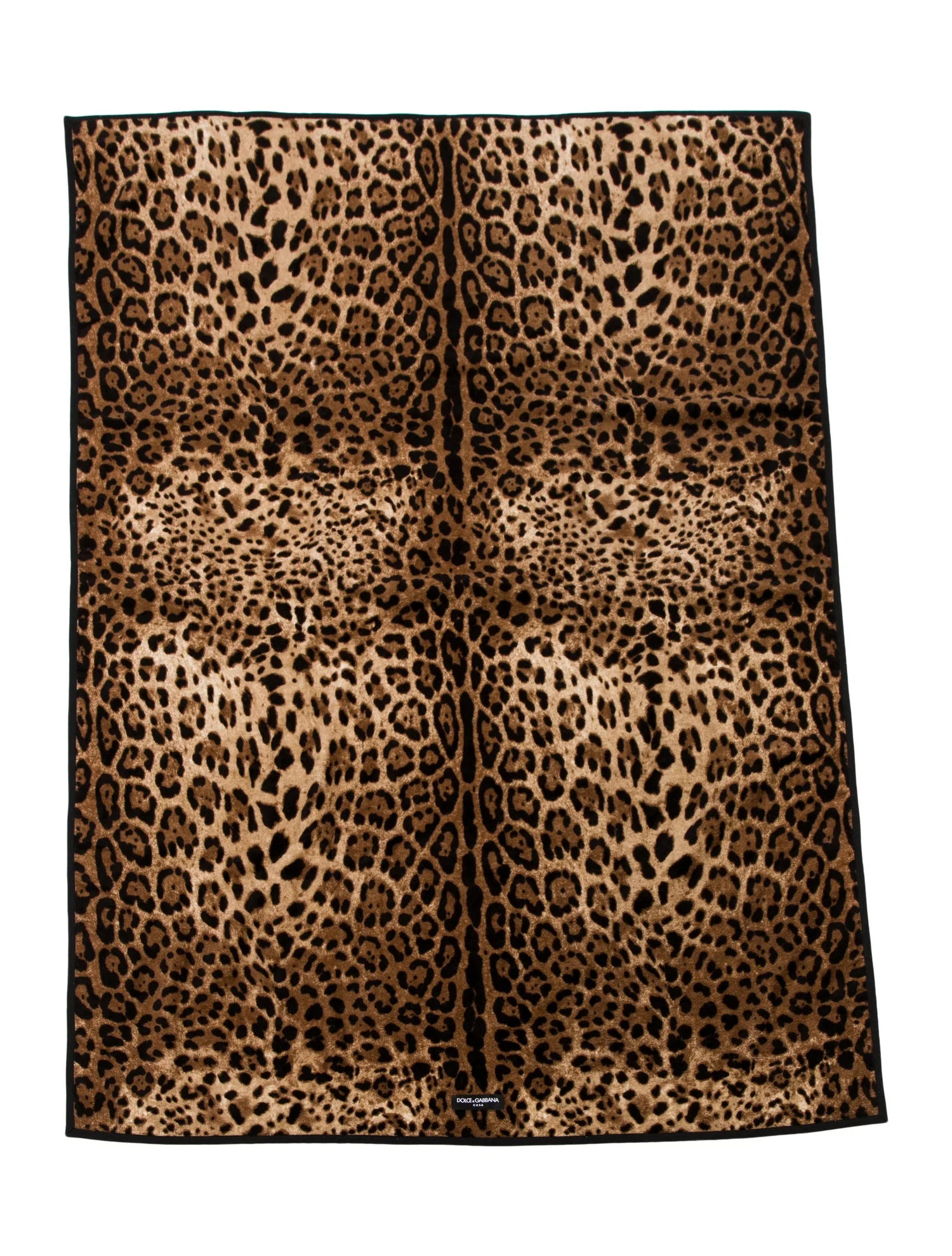 Casa Leopard Print Beach Towel | The RealReal