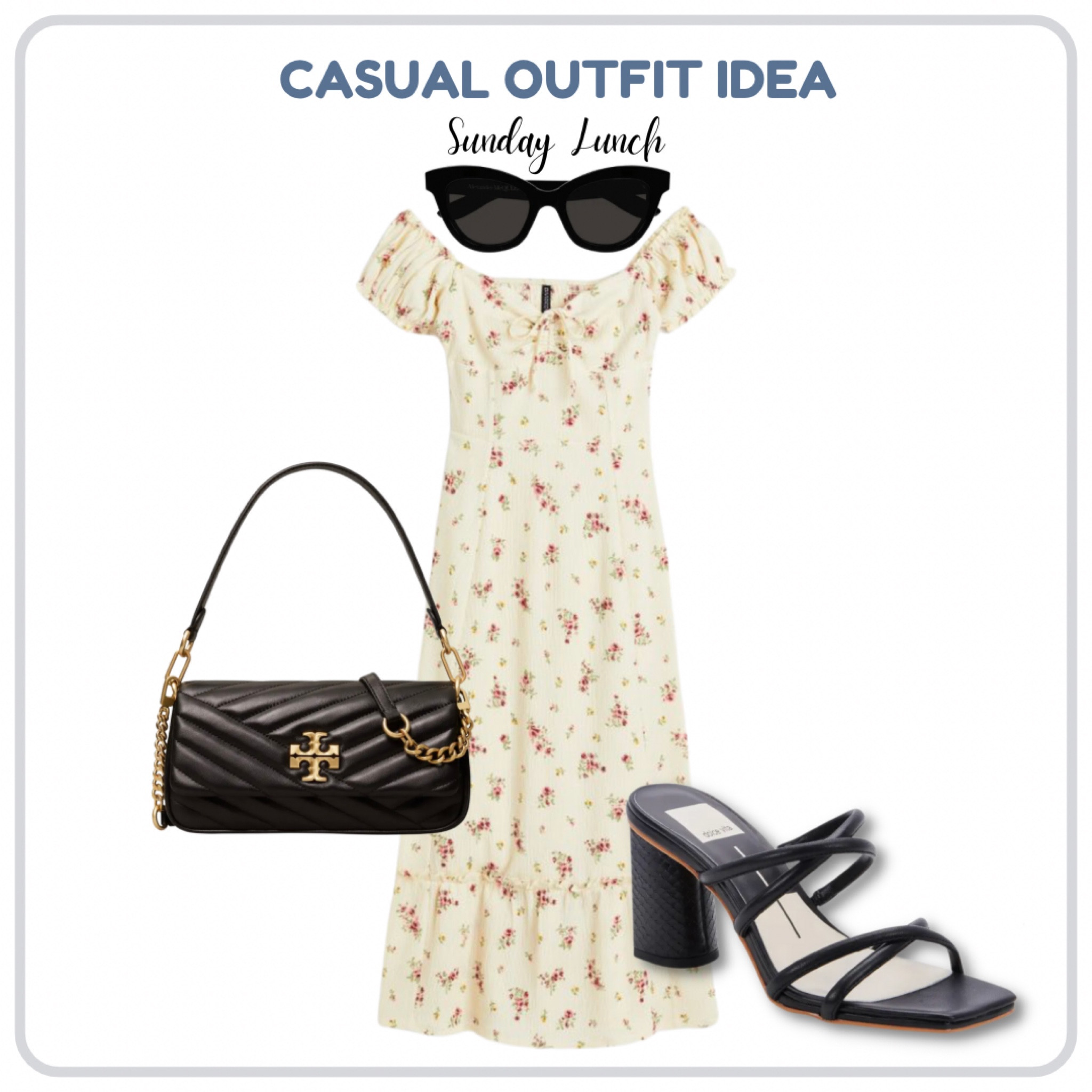 Casual Outfit Ideas | Sunday Lunch

Pair a maxi dress, slide heel sandals, shoulder bag and sunglasses to complete the perfect look for Spring.

#LTKitbag #LTKstyletip #LTKshoecrush