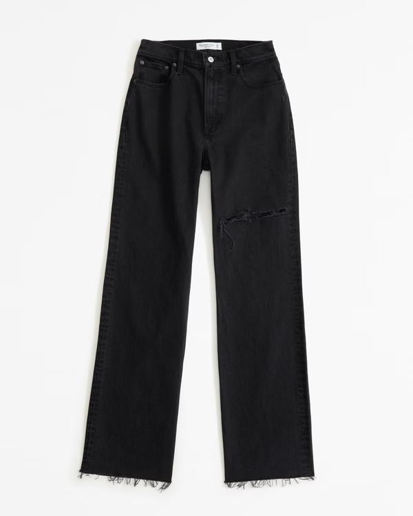 High Rise 90s Relaxed Jean | Abercrombie & Fitch (US)