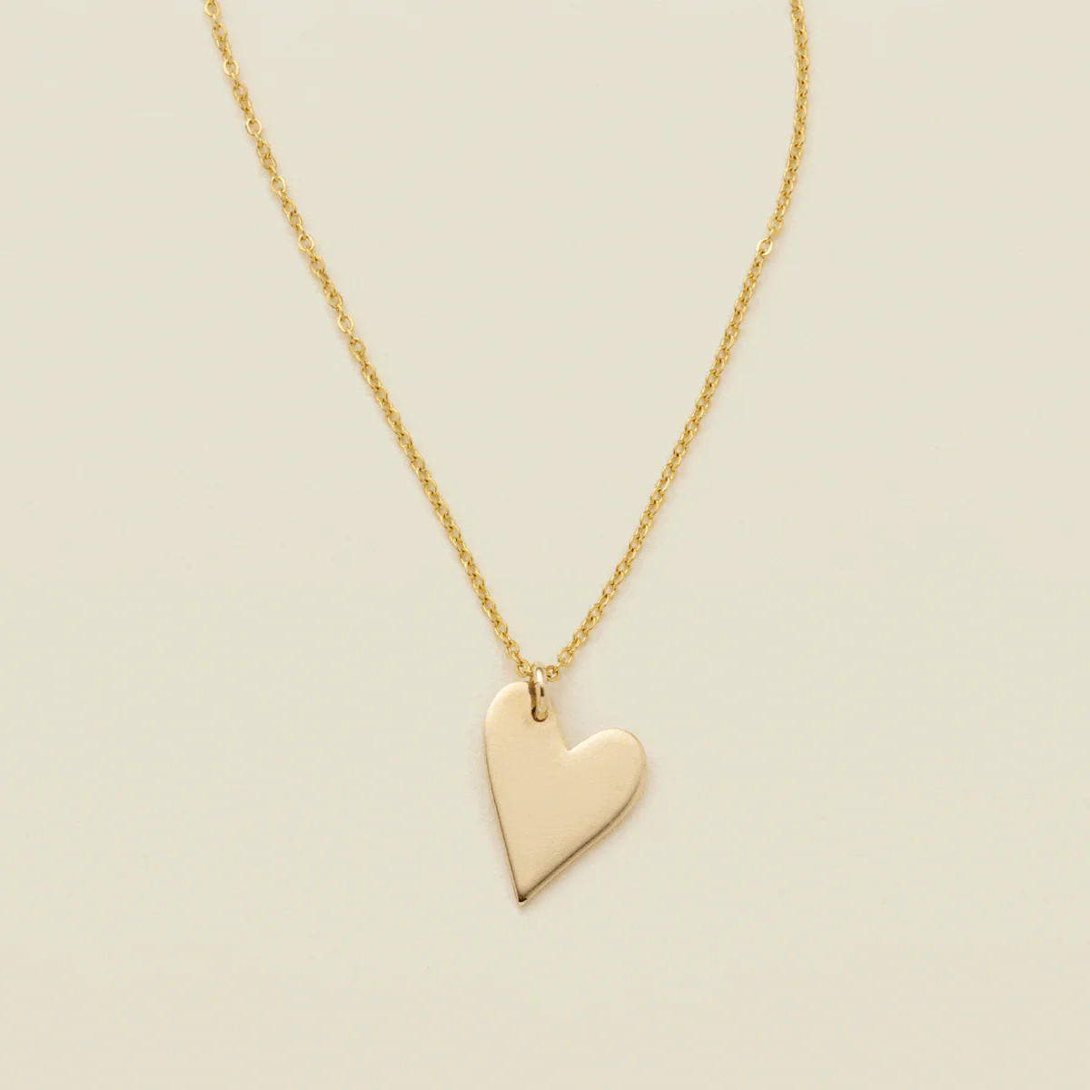 Sweetheart Initial Necklace | Made by Mary (US)