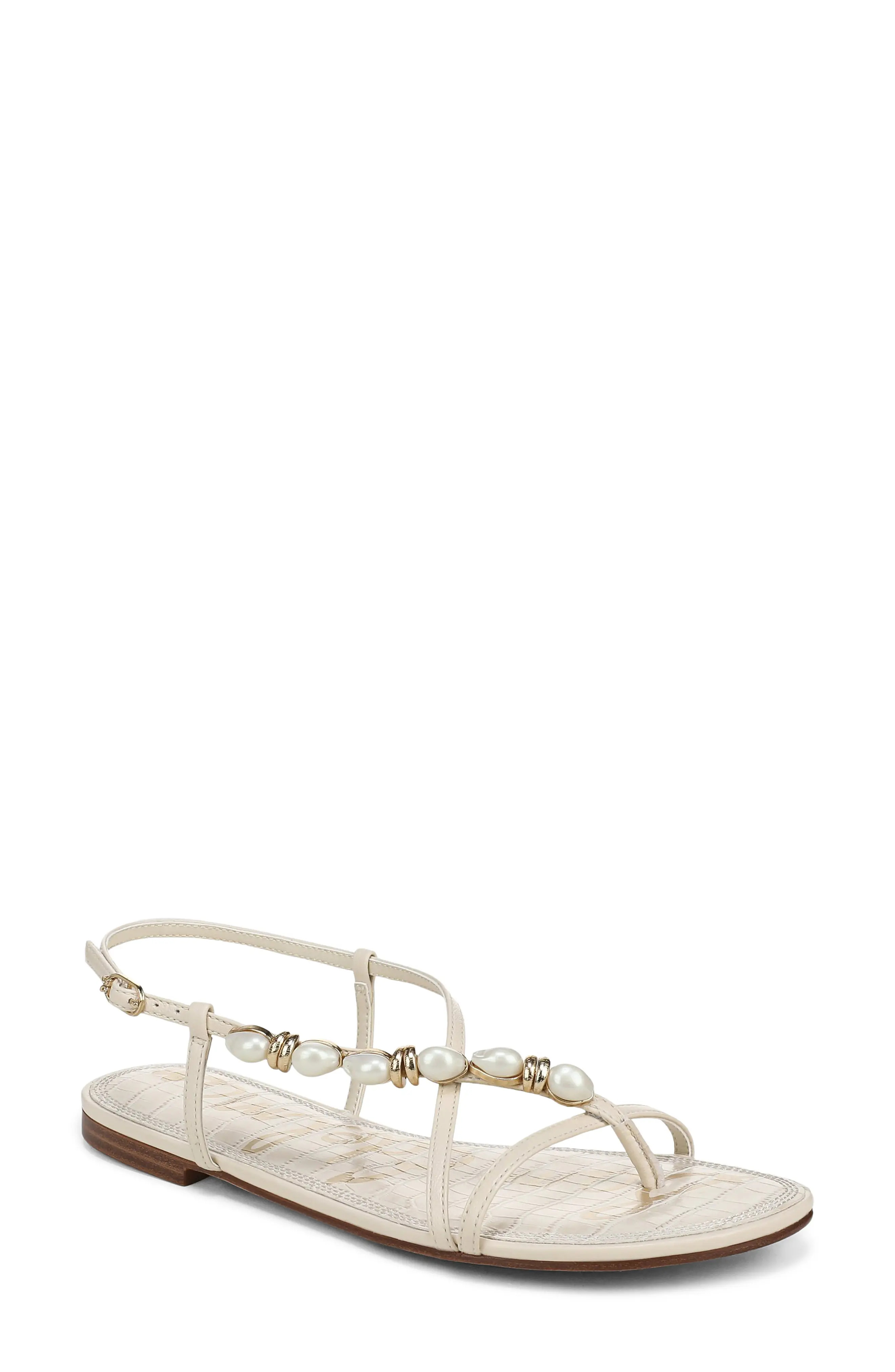 Sam Edelman Calla 2 Sandal in Modern Ivory at Nordstrom, Size 7.5 | Nordstrom