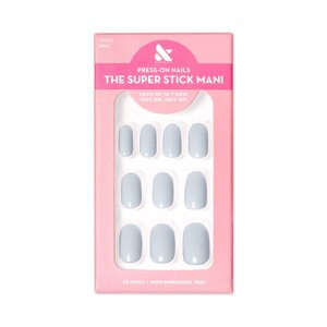 Olive & June Super Stick Press On Nails, Rink | CVS Health