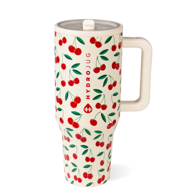 HydroJug - Cherries HydroJug 32 oz Traveler Tumbler | Southern Roots Clothing Co.