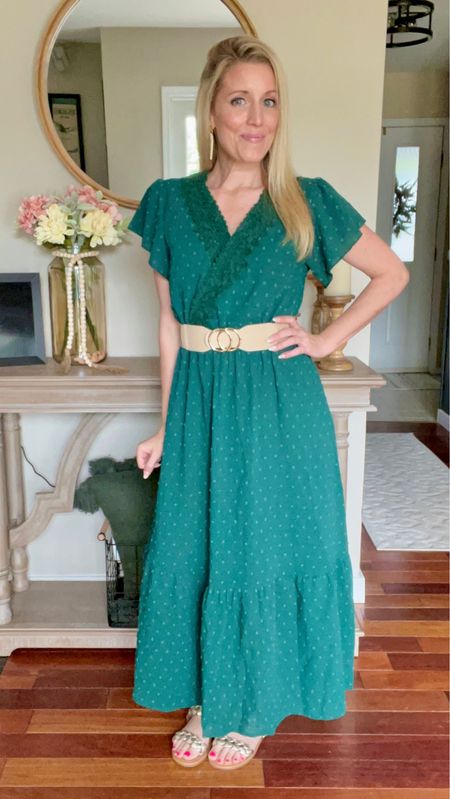 This feminine summer dress will have your friends green with envy!! 

#summerfashion #summerdress #amazon

#LTKSeasonal #LTKunder50 #LTKstyletip