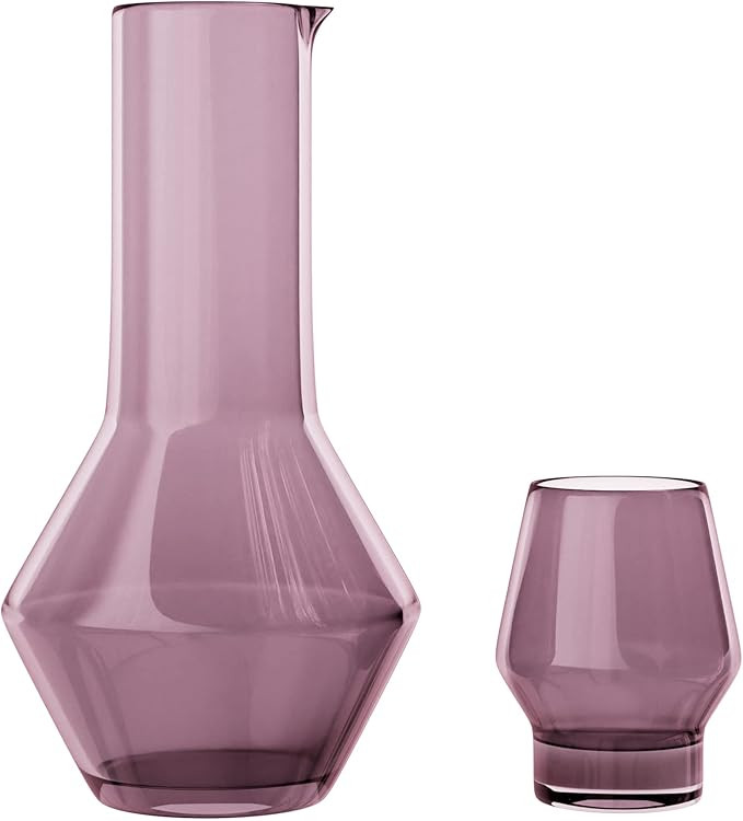 American Atelier Carafe and Glass Set | Water Jug with Matching Tumbler | Easy Pour Spout for No ... | Amazon (US)