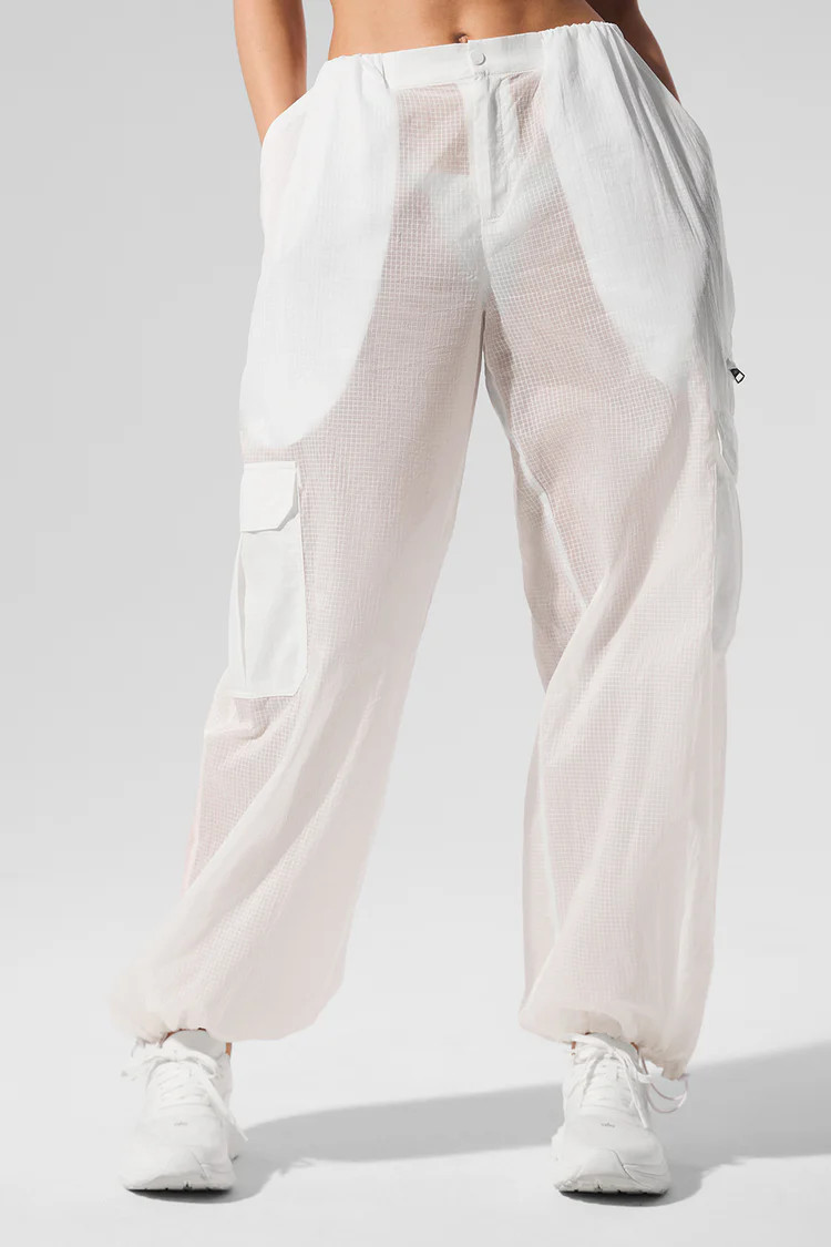 Sheer Game Time Wide Leg Jogger | Alo Yoga