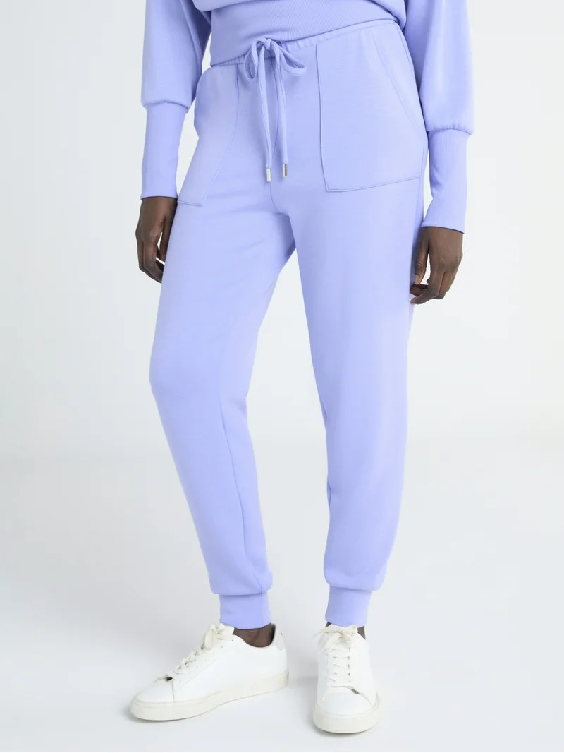 Scoop Women’s and Women’s Plus Ultimate  Scubaknit Joggers, Sizes XS-4X | Walmart (US)