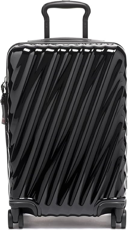 TUMI - 19 Degree Expandable Carry-On - 4-Wheeled Hard Shell Suitcase - 21.8" X 14.0" X 9.0" - Bla... | Amazon (US)