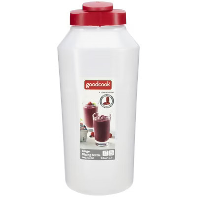 GoodCook Plastic Beverage Dispenser Bottle - 3 Quart - Red: Portable Beverage Server | Target