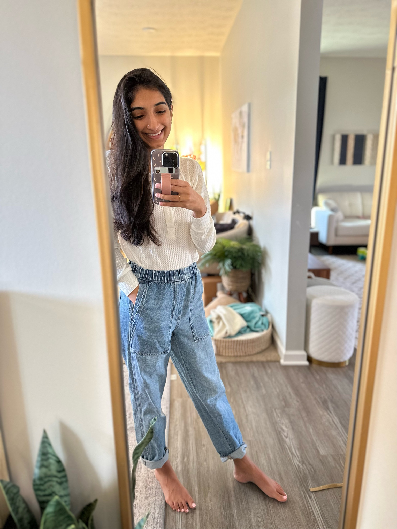 Casual weekend fit 🤍 

Wearing XXS in both for reference.

#LTKunder50 #LTKSale #LTKfit