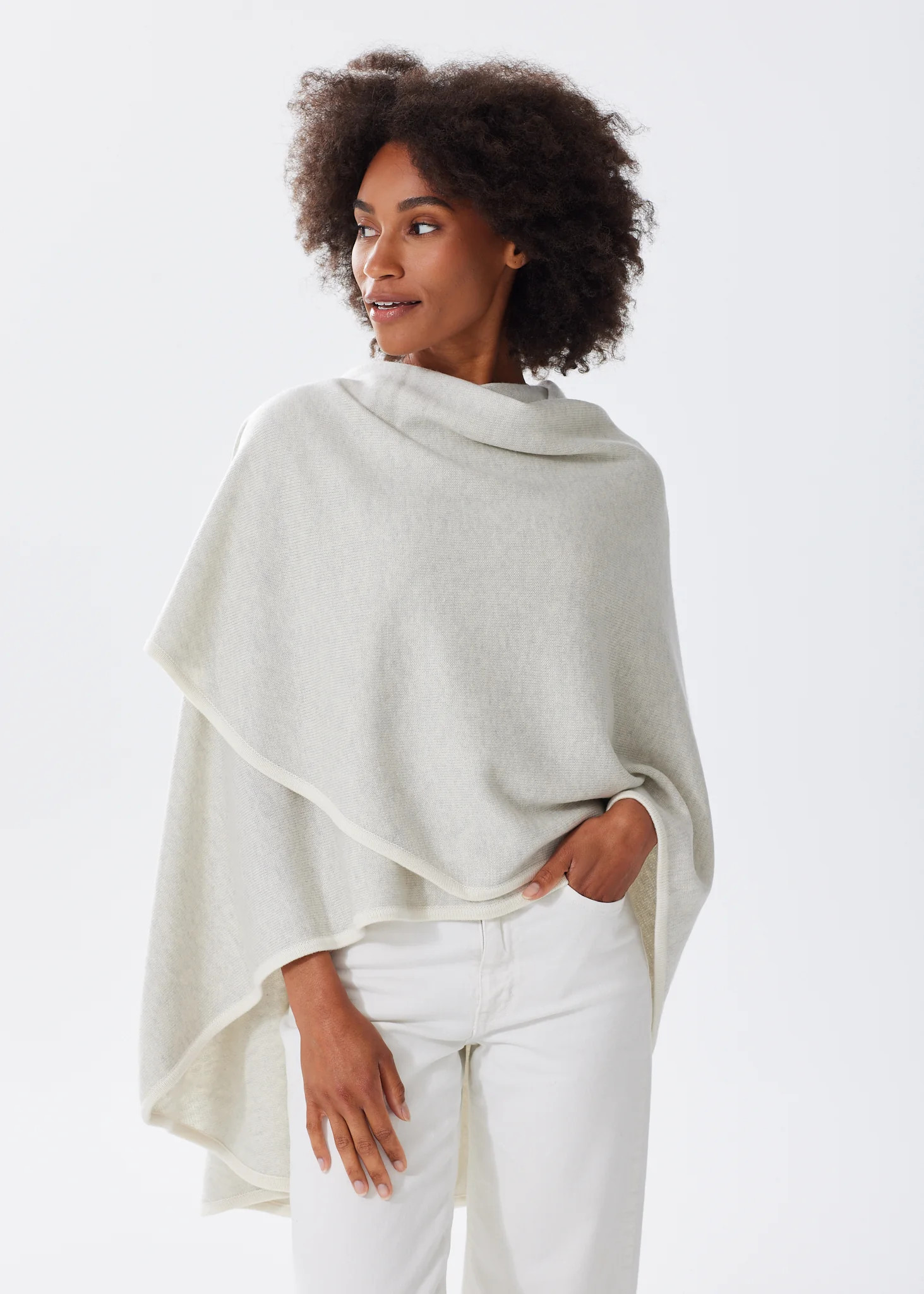 The Knit Cape | Alice Walk