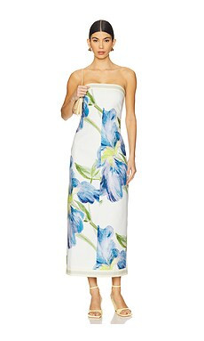 Significant Other Tess Midi Dress in Iris Bouquet from Revolve.com | Revolve Clothing (Global)