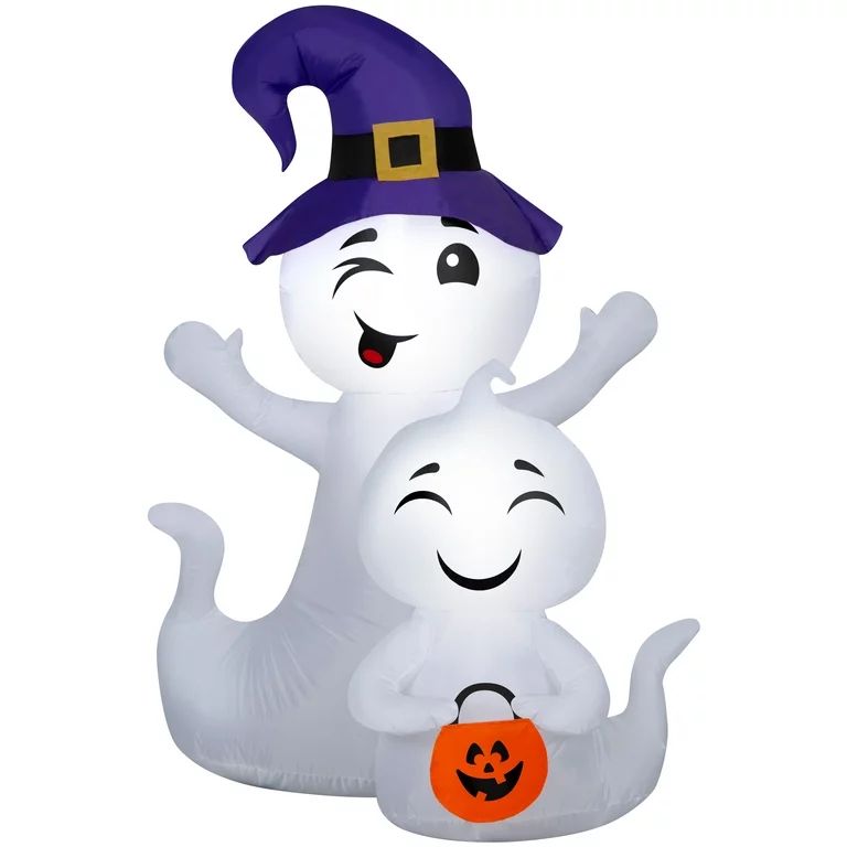 Halloween Airblown Inflatable, Ghostin' Around, 4.5', by Way To Celebrate | Walmart (US)