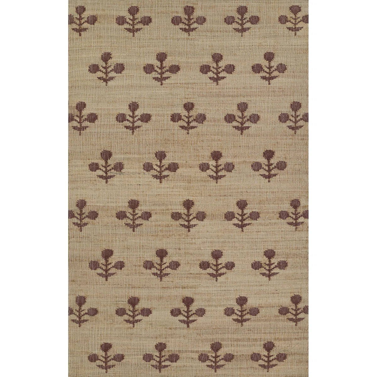 Erin Gates by Momeni Orchard Bloom Rust Hand Woven Wool and Jute Area Rug | Wayfair North America
