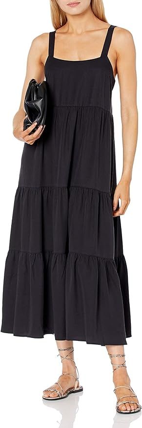 The Drop Women's Britt Tiered Maxi Tent Dress | Amazon (US)