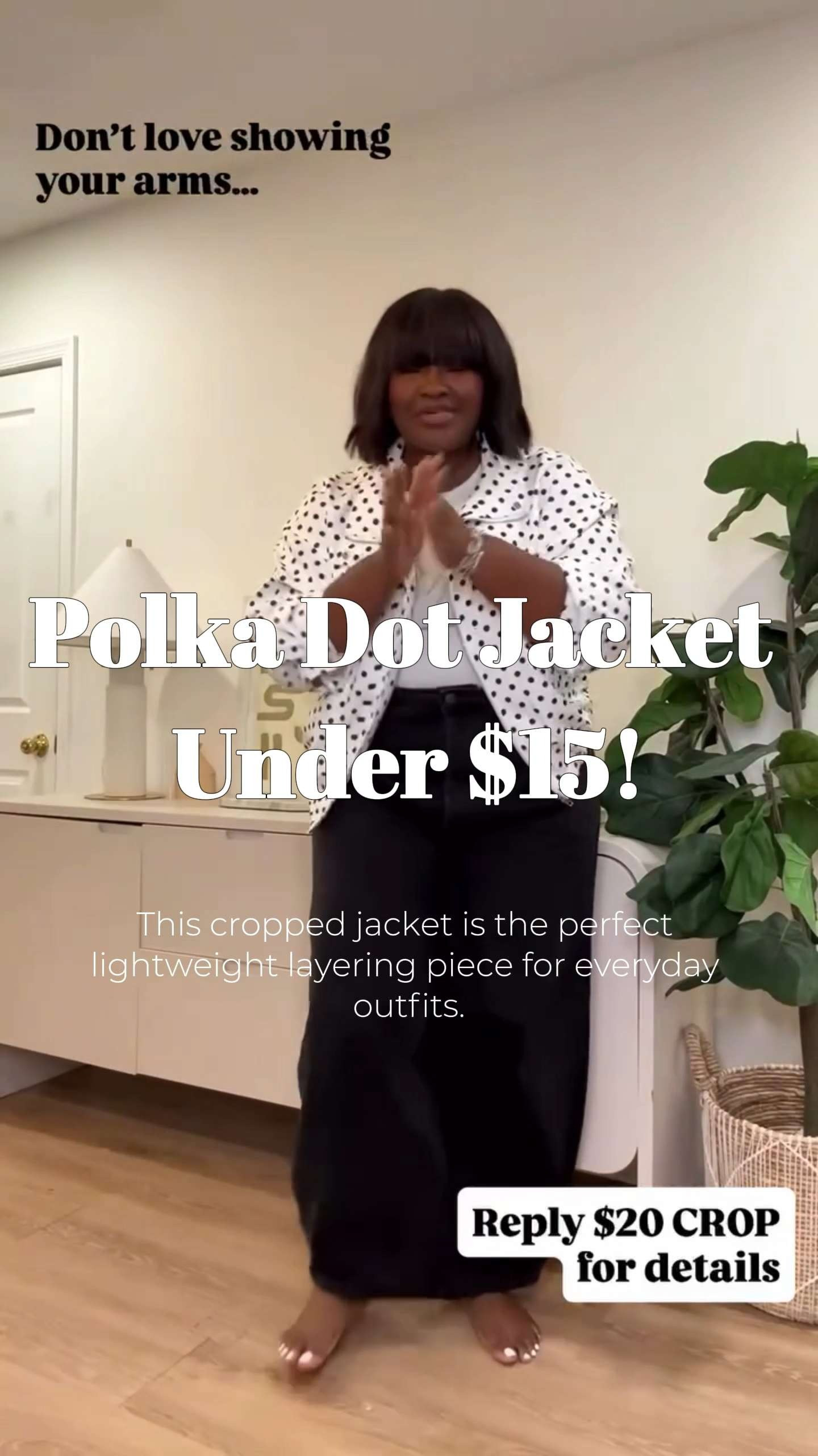 Easy layering pieces make getting dressed SO much easier. If you’re looking for affordable fashion finds that make getting dressed easier, this one deserves a spot in your closet. #AffordableFashion #SpringOutfits #PolkaDotTrend #EverydayStyle #PlusSizeFashion #LayeringPieces #CasualChic #LTKStyle #FashionFinds #CapsuleWardrobe 

 #LTKootd #LTKSeasonal #LTKMidsize