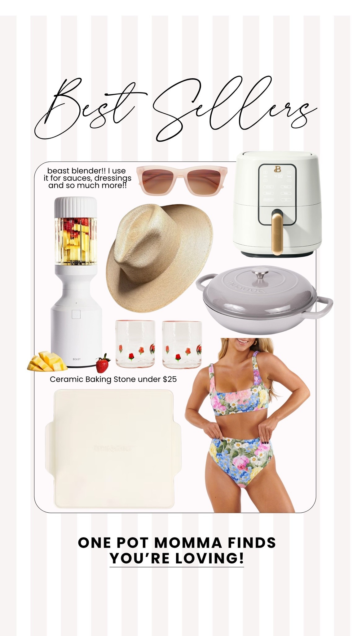 All the things you’ve been loving!!

#home #kitchen #amazonfinds #walmart #beachhat #airfryer #swimwear #sunglasses

#LTKfoodie #LTKSwim #LTKHome