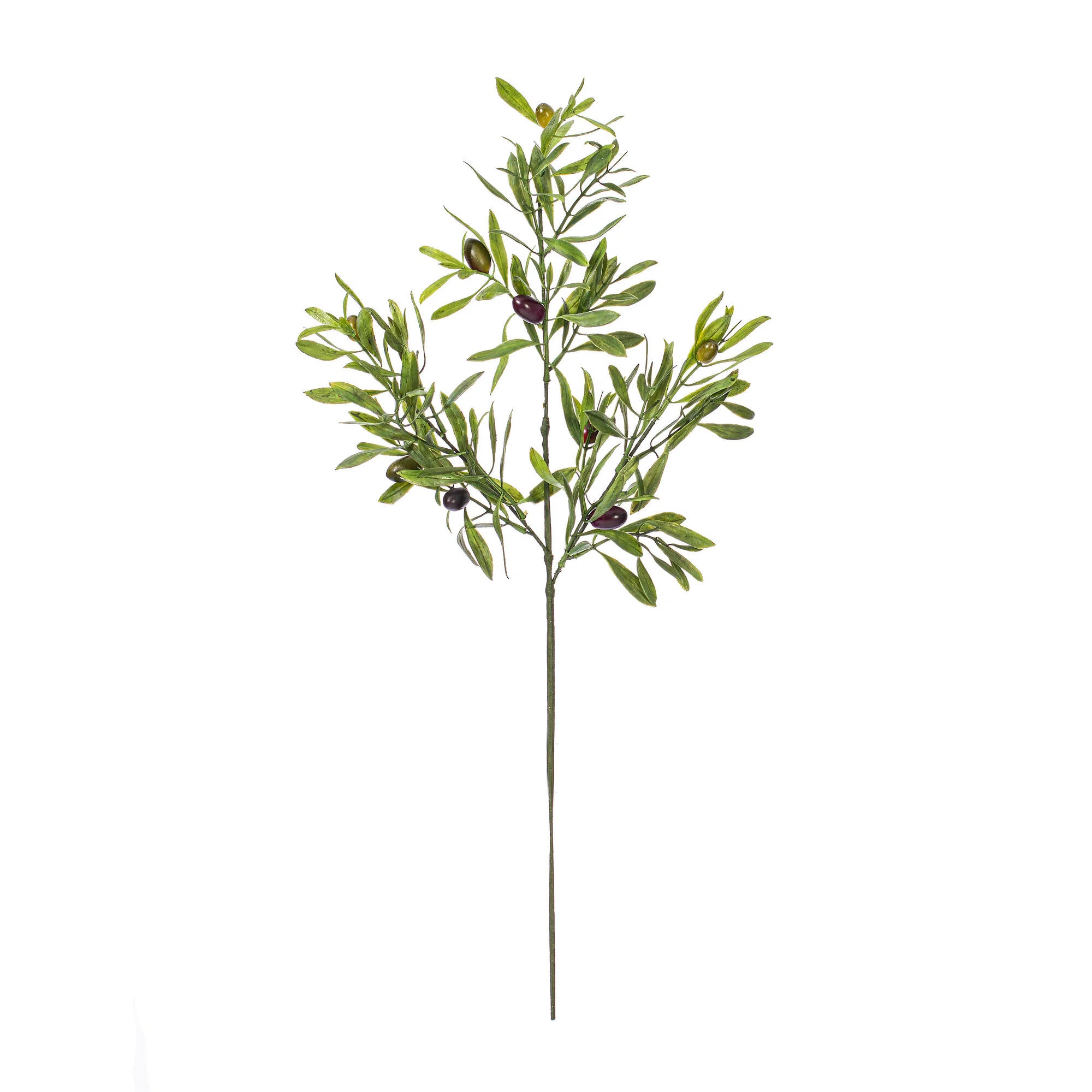 26'' Faux Olive Tree Branch (Set of 3) | Wayfair North America