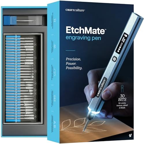 EtchMate Engraving Pen for Metal, Wood, Glass, Plastic & All Materials - Engraver Pen Tool - Teen... | Amazon (US)
