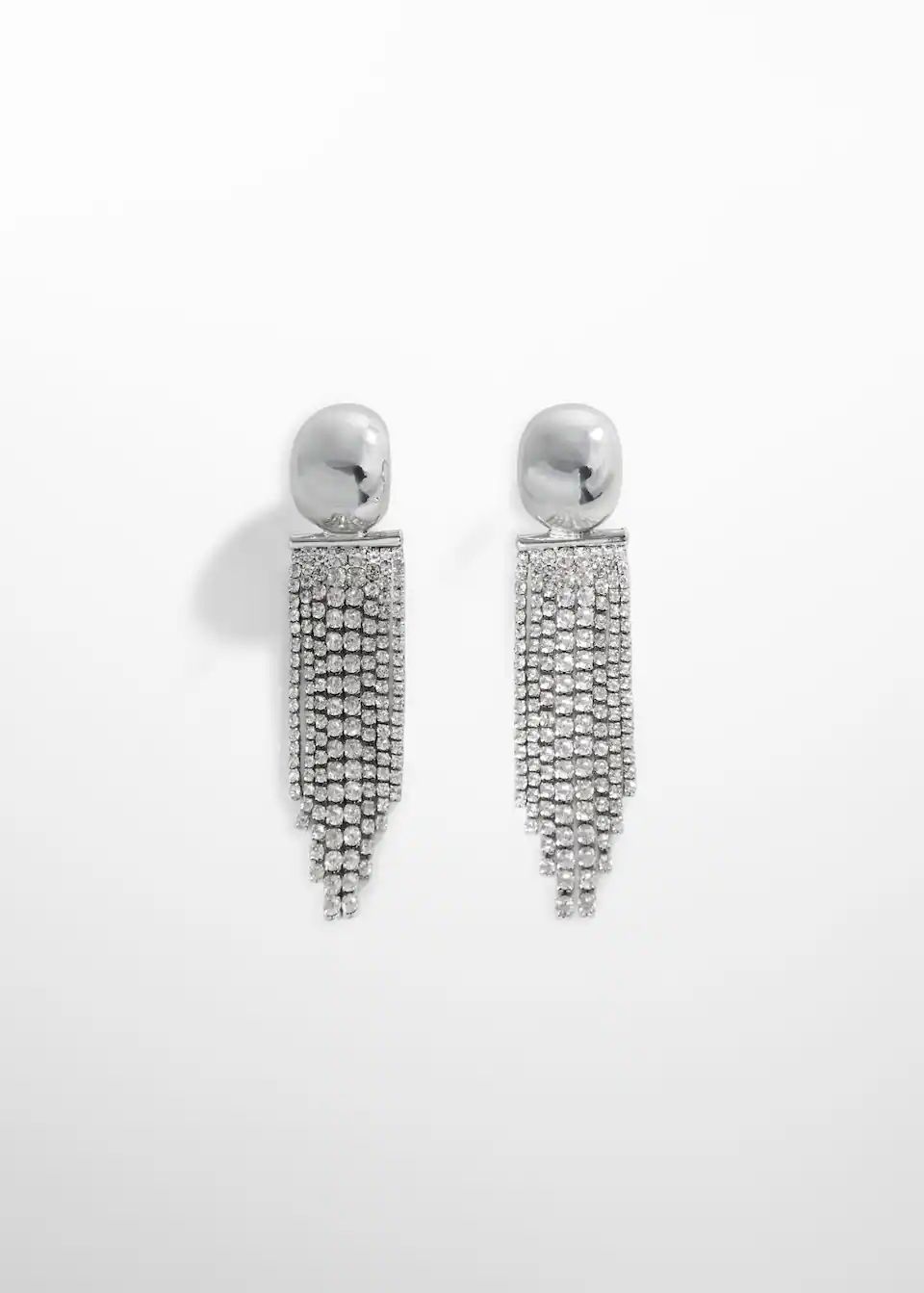 Cascade crystal earrings -  Women | Mango USA | MANGO (US)