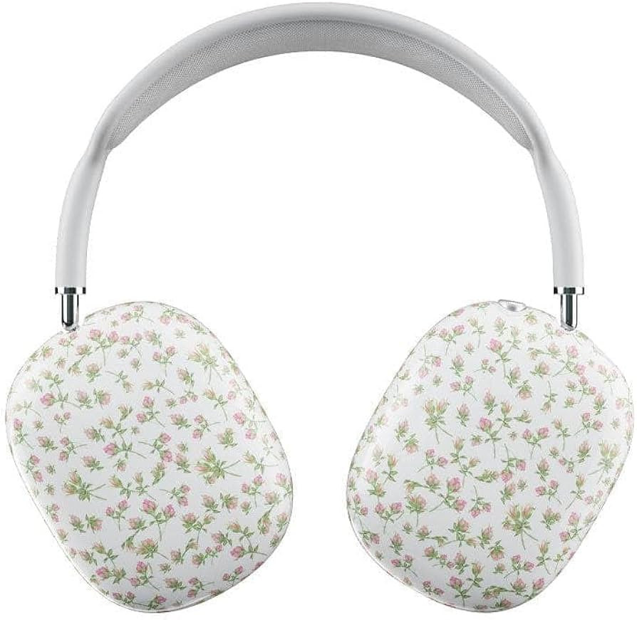 Wildflower Limited Edition AirPods Max Case Full Protective Cover, Pink Posie Rosie | Amazon (US)