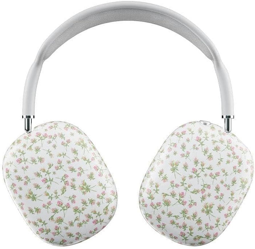 Wildflower Limited Edition AirPods Max Case Full Protective Cover, Pink Posie Rosie | Amazon (US)