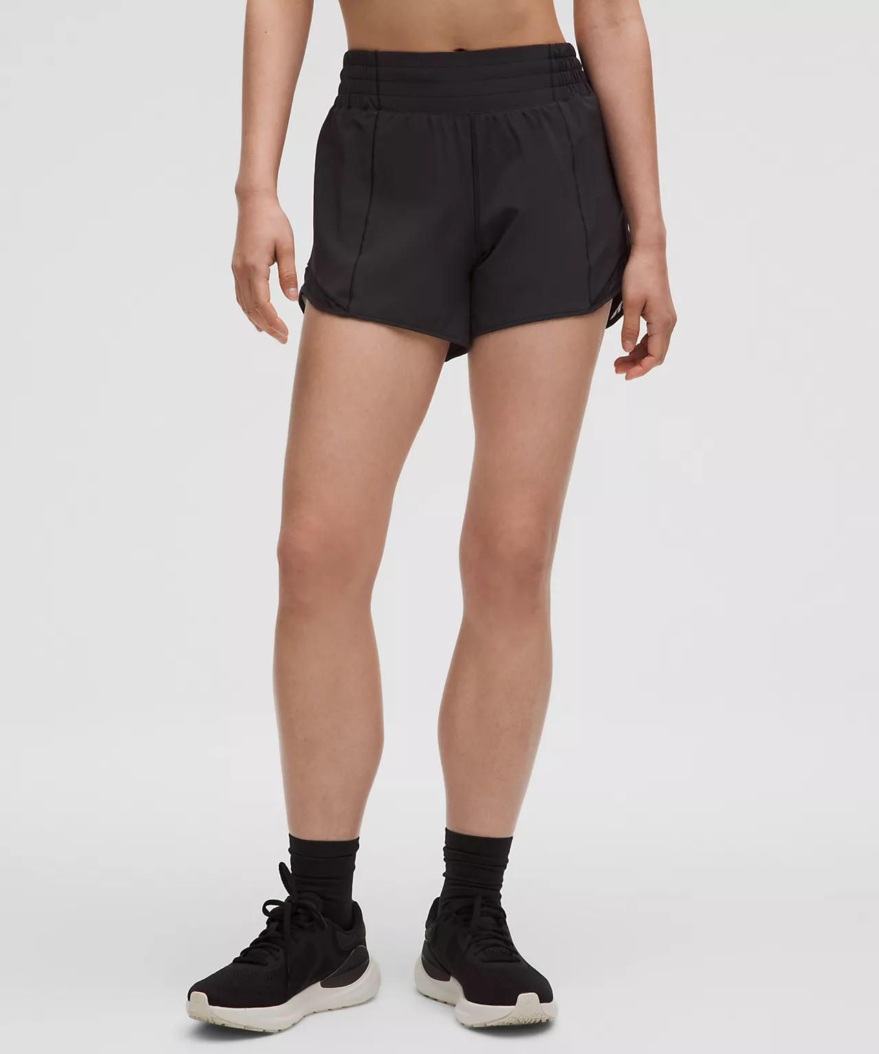 Hotty Hot High-Rise Lined Short 4" | Lululemon (US)