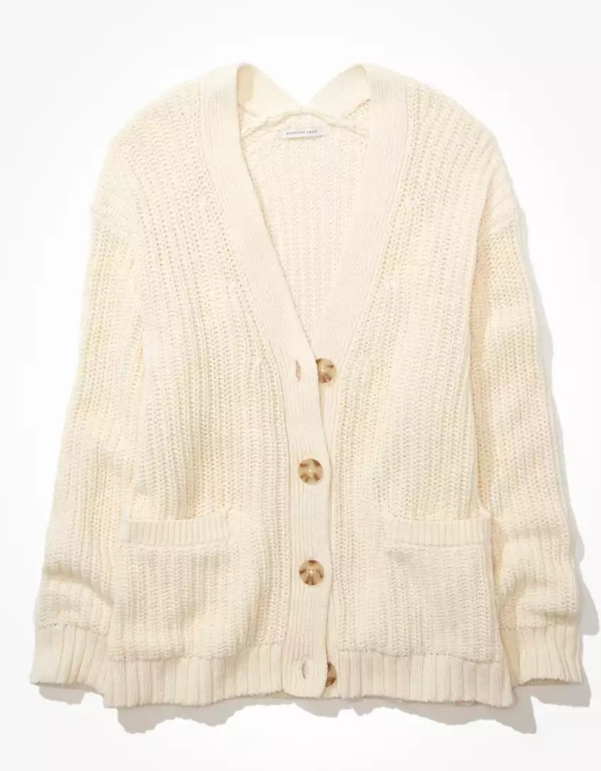 AE Oversized Cardigan | American Eagle Outfitters (US & CA)