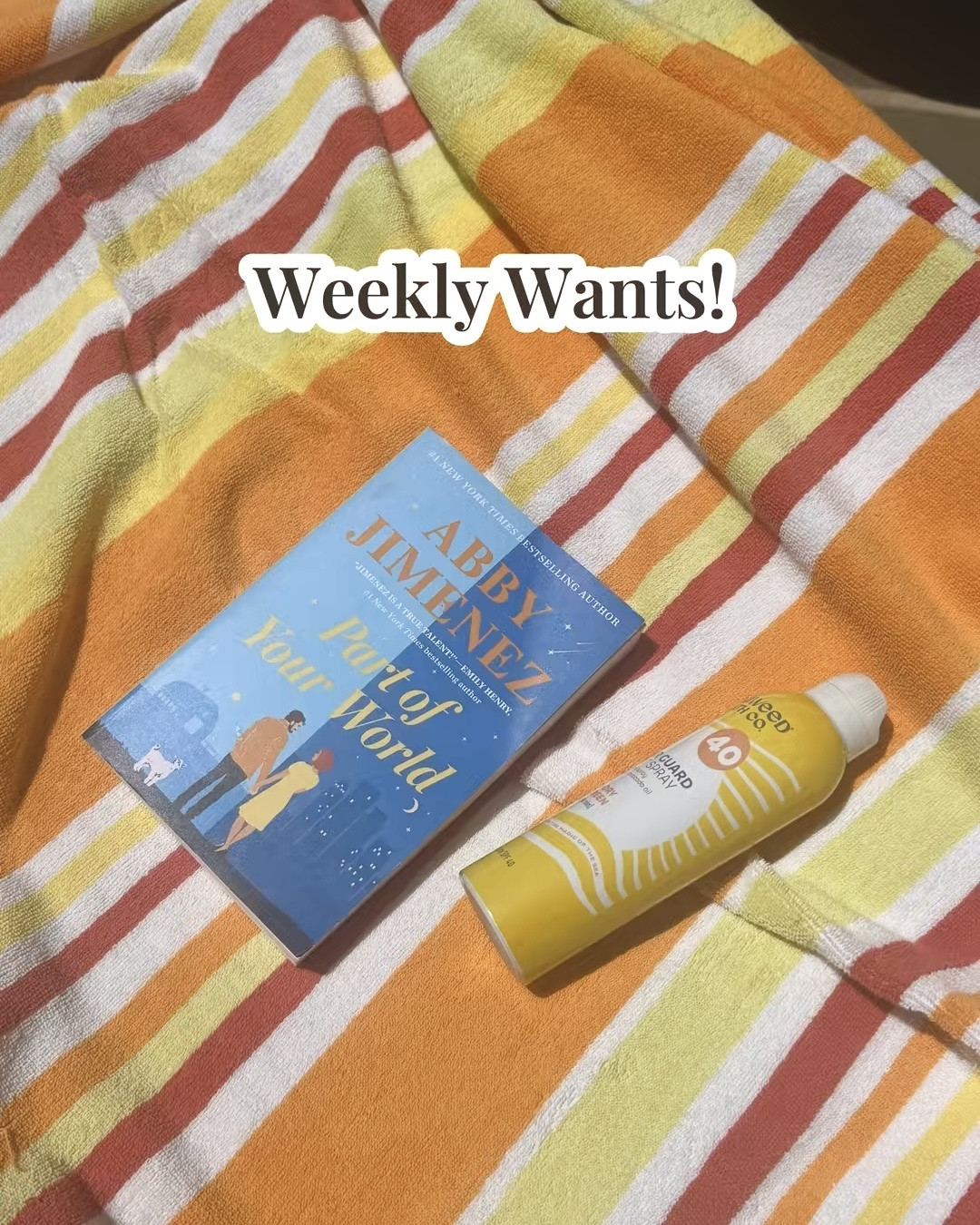 Summer set up

Beach towel
Amazon
Sunscreen
Organic sunscreen
Book
Girly books
Part of your world
Abby Jimenez
Summer book
Summer reads
Tanning
Beach day
Pool day
Dress
Top
Shirt
Pants
Summer outfit
Summer style
Spring outfit
Spring style
Style guide
Style finds
Cool girl style

#LTKootd #LTKdayinmylife