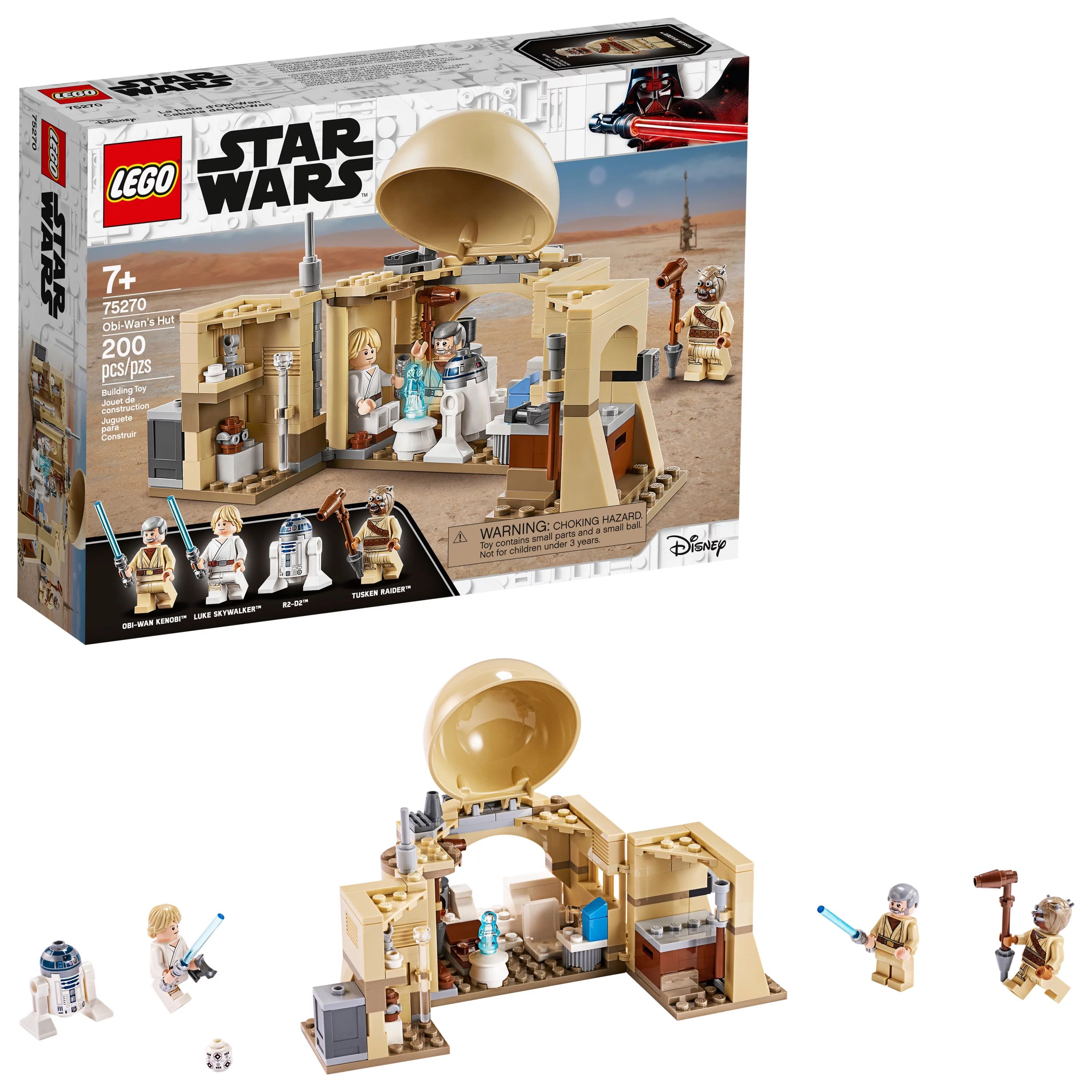 LEGO Star Wars: A New Hope Obi-Wan's Hut 75270 Adventure Building Toy for Children 7+ (200 pieces... | Walmart (US)