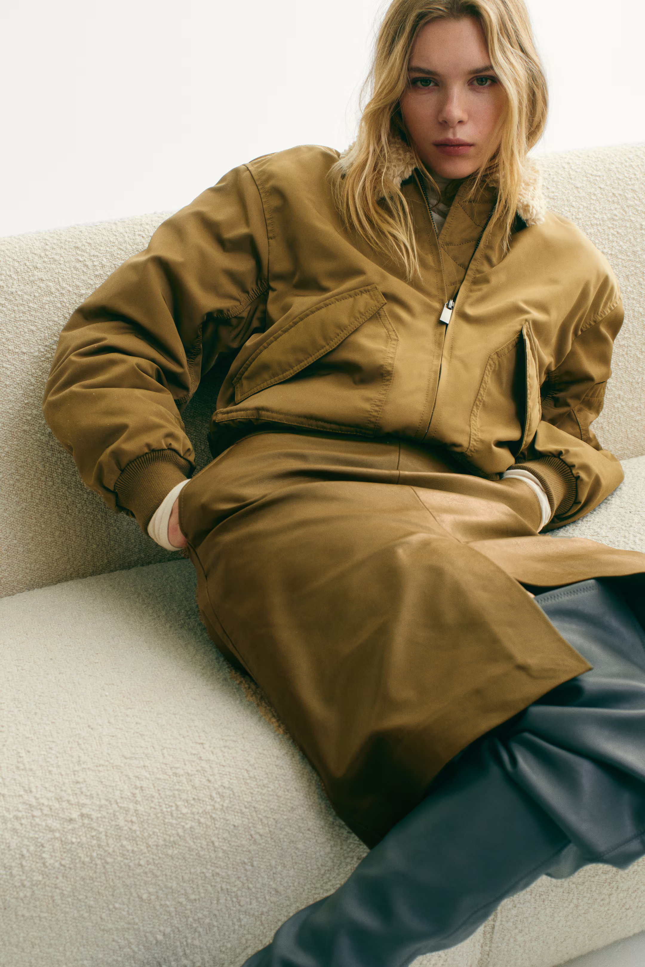 Bomber Jacket with Collar | H&M (US + CA)