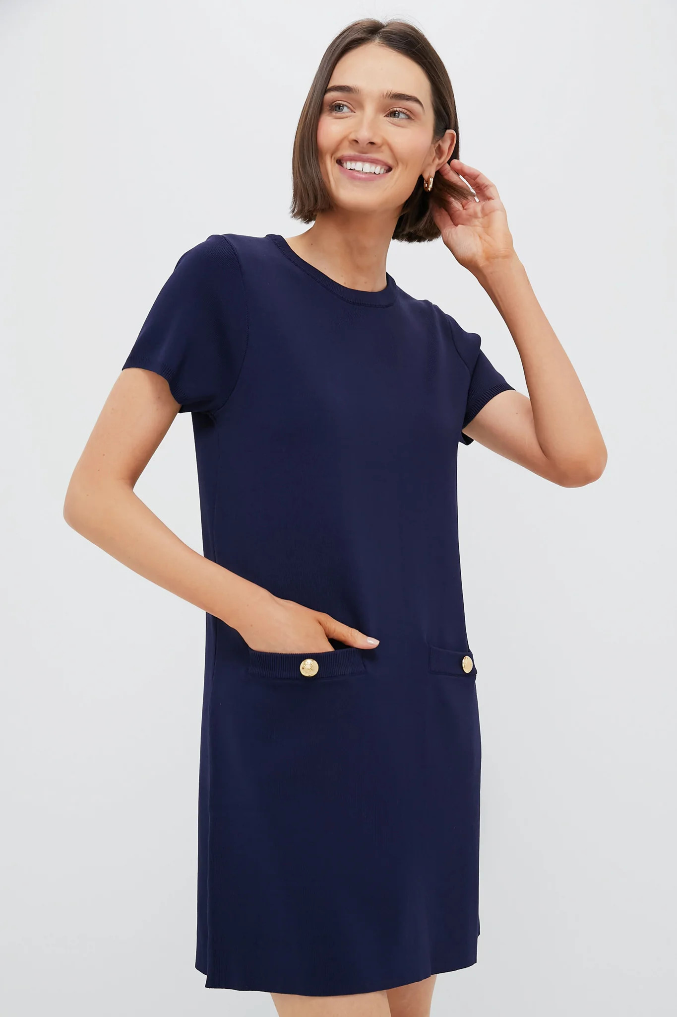 Navy Jessica Dress | Tuckernuck (US)
