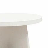 Liam Round Coffee Table, Plaster | Walmart (US)