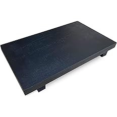 Lyfe Simple Wood Riser for Decor - Rustic Pedestal Stand - Handmade Small Wood Tray - Soap Tray f... | Amazon (US)