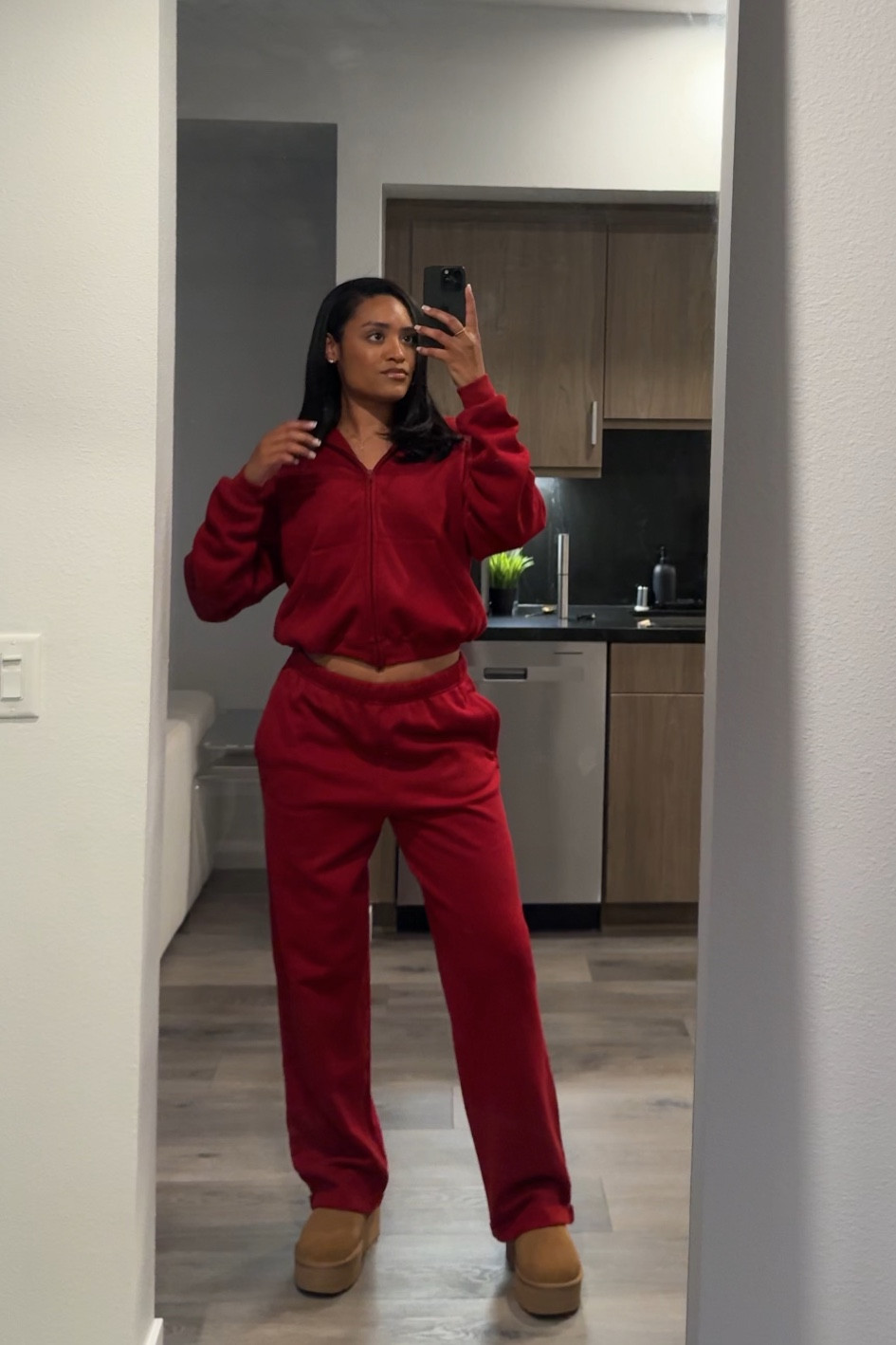 small hoodie / medium pant 

Skims. Cozy sets. Gifts for her. Matching sets. Winter red. 

#LTKHoliday #LTKGiftGuide #LTKStyleTip