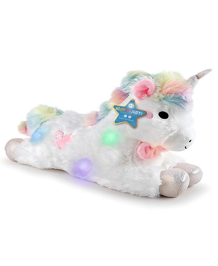 FAO Schwarz Unicorn Plush Toy with LED Lights and Sound, Created for Macy's & Reviews - All Toys ... | Macys (US)