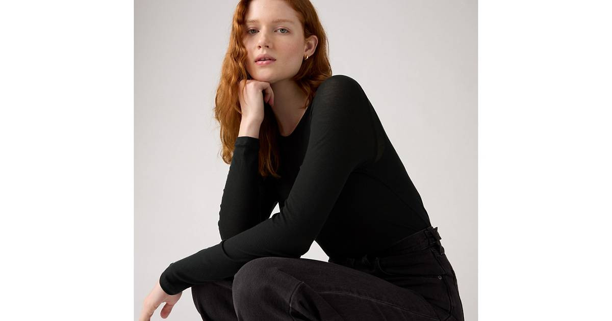 Sheer Long-sleeve Layering Top | Levi's US