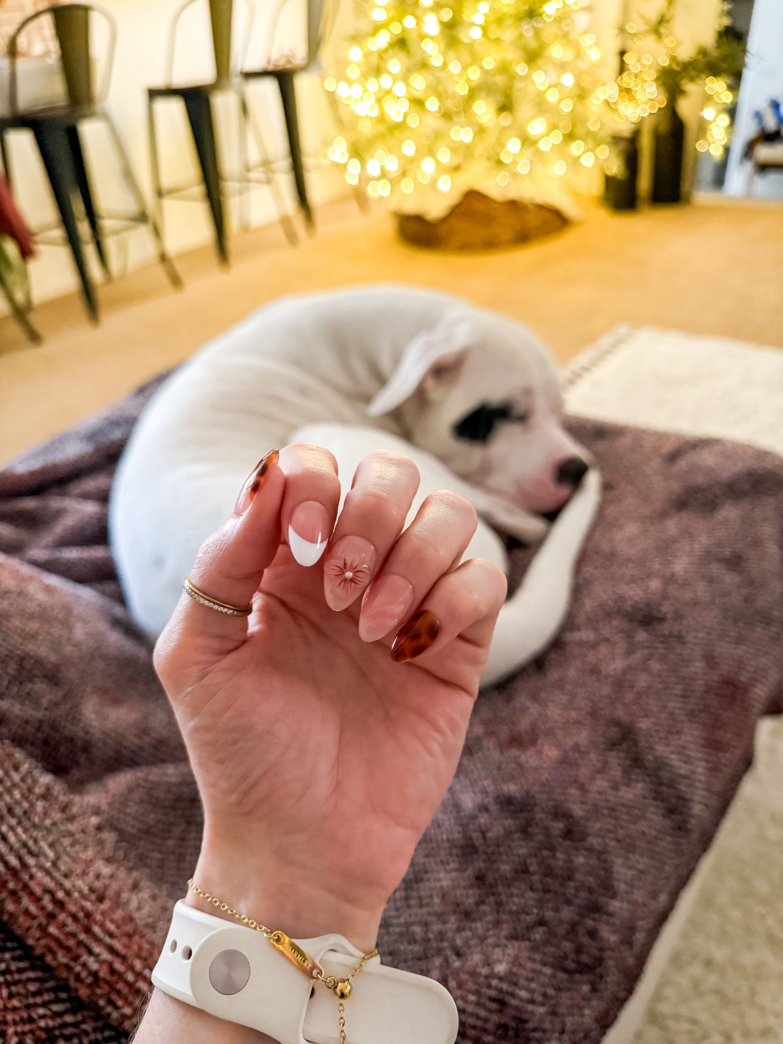 New Fall Nails for the Holiday! 
Absolutely obsessed with Mythical nail art. The quality is truly outstanding 🤎🤍

#EtsyNails #PressOnNails #GlueOnNails #EtsyFinds 

#LTKselfcare #LTKHoliday #LTKGiftGuide