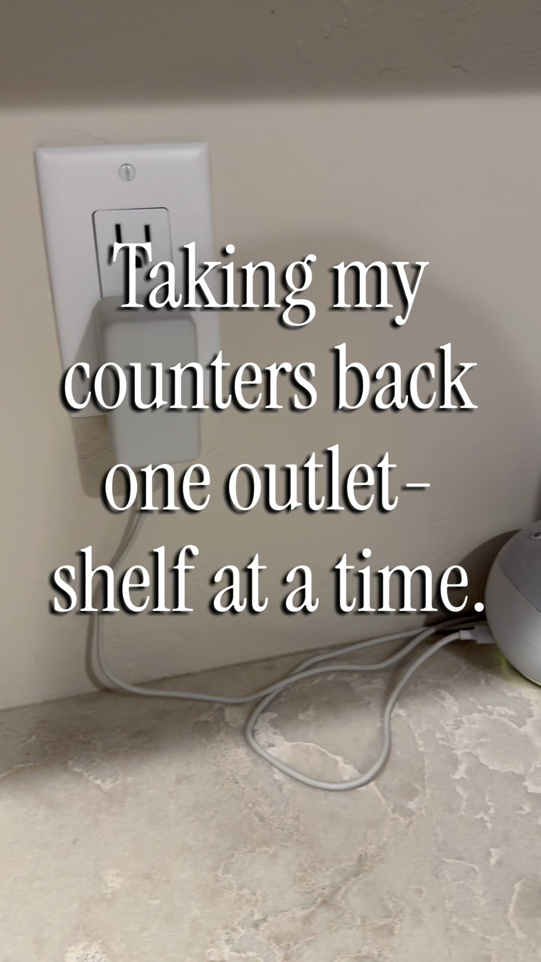 Organize
Declutter counters
Outlet shelf 

#LTKHome