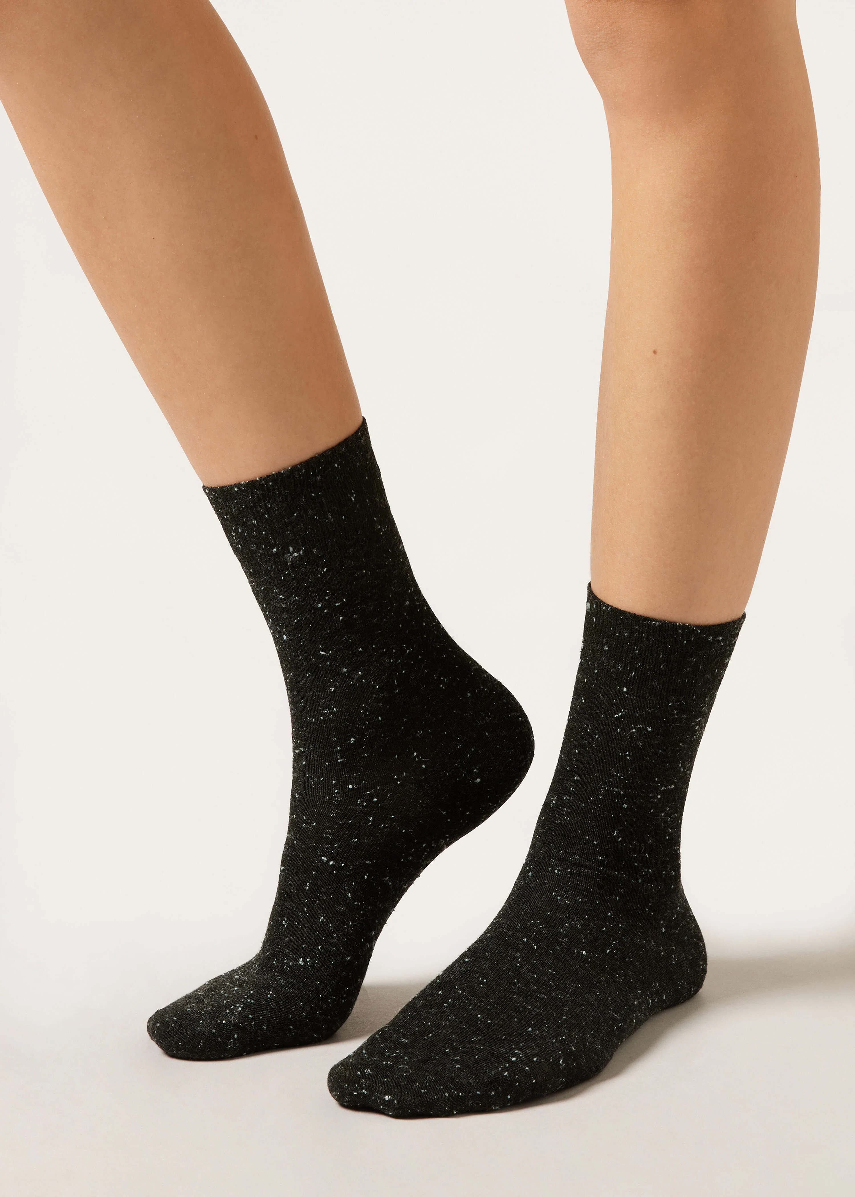 Cashmere and Glitter Socks | Calzedonia US